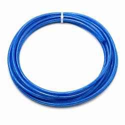 Câble corde à sauter bleu Very Bad Wod ajustable pour CrossFit