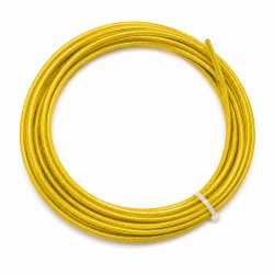 Câble corde à sauter jaune Very Bad Wod pour WOD et fitness