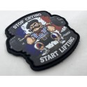 Patch velcro crossfit homme style tactical fitness