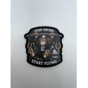 Patch Stop Crying Start Flying style CrossFit® tactical