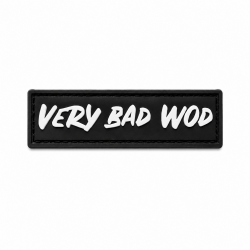 Patch PVC 3D velcro noir Logo VERY BAD WOD | VERY BAD WOD