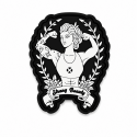 Patch velcro PVC 3D Strong Beauty pour sac tactique CrossFit