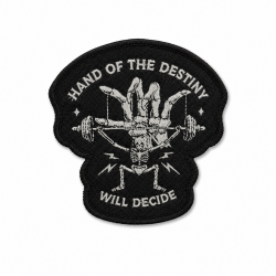 Patch velcro tissage Hand Of The Destiny pour sac tactique CrossFit