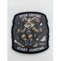Velcro CrossFit® Patch Stop Crying Start Flying