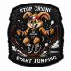 Velcro CrossFit® Patch Stop Crying Start Jumping