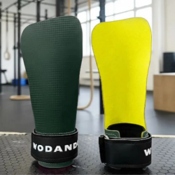 Maniques POWERGRIP Fusion vertes et jaunes WODANDGO