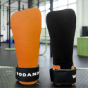 Maniques powergrip orange et noir pour maniques Cross Training