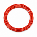 Corde à sauter fitness noire et rouge avec roulements rapides