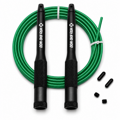 Corde à sauter CrossFit Very Bad Wod Velocity 2.0 câble vert