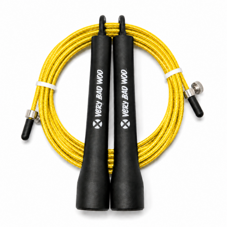 Corde à sauter Very Bad Wod Jumpy jaune pour CrossFit®