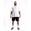 Unisex white oversized T-Shirt ALWAYS WITH MY BUDDYS | VERY BAD WOD