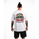 Unisex white oversized T-Shirt ALWAYS WITH MY BUDDYS | VERY BAD WOD