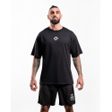 T-Shirt oversize unisexe noir ALWAYS WITH MY BUDDYS | VERY BAD WOD