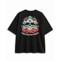 Unisex black oversized T-Shirt ALWAYS WITH MY BUDDY | VERY BAD WOD