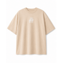 T-Shirt oversize unisexe greige brown SAINT OF MY TIME | VERY BAD WOD