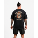 T-Shirt oversize unisexe noir SAINT OF MY TIME | VERY BAD WOD