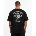 Unisex black oversized T-Shirt HAND OF DESTINY | VERY BAD WOD