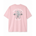 Unisex light pink oversized T-Shirt HAND OF DESTINY | VERY BAD WOD