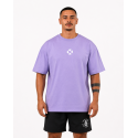 T-Shirt oversize unisexe violet TRAIN HARD STAY COOL | VERY BAD WOD