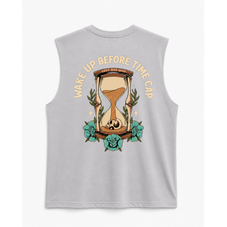 Muscle Tank Very Bad Wod vert de gris coupe oversize CrossFit®
