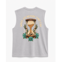 Muscle Tank Oversize Vert de gris Wake up before time cap Very Bad Wod