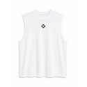 Muscle Tank Oversize Blanc Always with my buddys Very Bad Wod