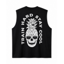 Muscle Tank Oversize Noir Train hard stay cool Very Bad Wod