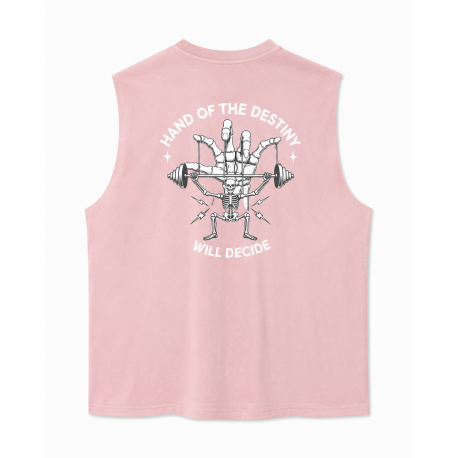 Muscle Tank Oversize Very Bad Wod Hand of destiny rose clair Muscle tank sport