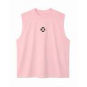 Muscle Tank Very Bad Wod rose clair coupe oversize CrossFit®