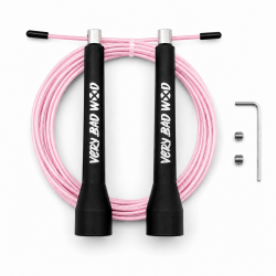 Corde à sauter Very Bad WOD Jumpy 2.0 rose pour CrossFit®