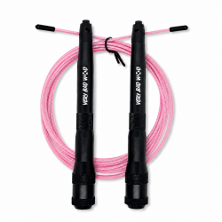 Corde à sauter Very Bad Wod Stormy noire câble rose pour CrossFit®