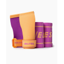 Détail des maniques VELITES Quad Ultra pêche