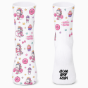 Chaussettes Very Bad Socks Protein Princess blanc à motifs pour CrossFit®