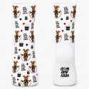 Chaussettes Very Bad Socks Stop Crying Rabbit Blanc
