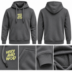 Sweat capuche unisexe THE SWEETY Gris Charcoal | VERY BAD WOD