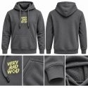 Sweat capuche unisexe THE SWEETY Gris Charcoal | VERY BAD WOD