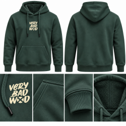 Sweat capuche unisexe THE SWEETY Vert Opale | VERY BAD WOD