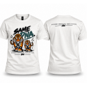 T-shirt Very Bad Wod Like Parent Like Kid Panda Beige