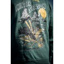 Sweat à capuche Barbell Regiment The Holideath Winter Season – Vert