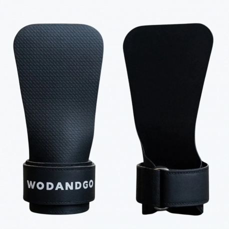 Maniques WODANDGO Powergrip Fusion Noir – modèle sans magnésie.