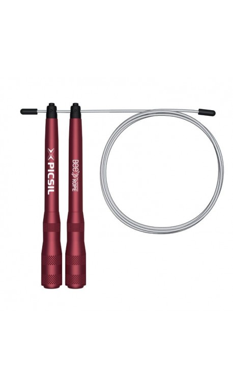 Corde à Sauter sport aluminium rouge Picsil