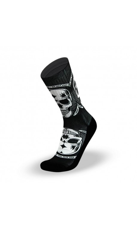 Chaussettes Noires Badass pour Athlète  by LITHE