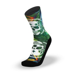 Chaussettes Multicolor Badass Tropical pour Athlète by LITHE