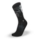 Black workout socks SILVER | LITHE APPAREL