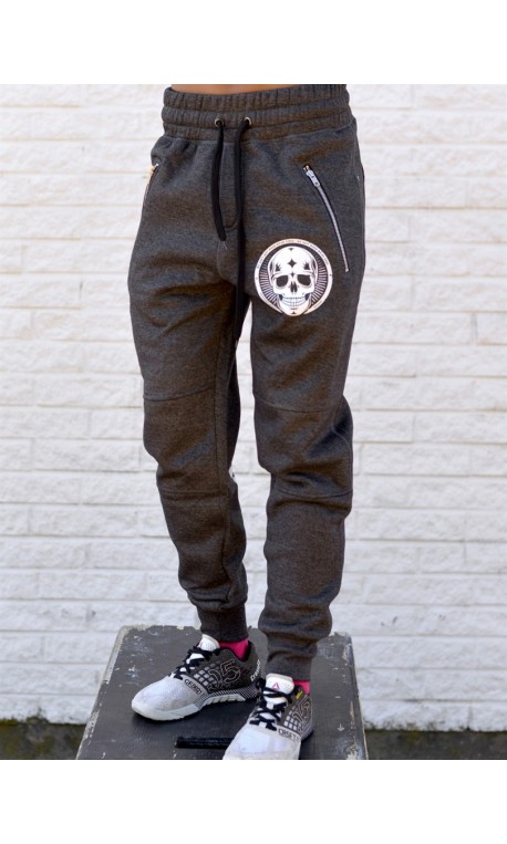 Boutique Jogging sport Femme Crossfit - Gris Pants Skull Boutique Jogging sport Femme Crossfit - Gris Pants Skull