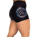 Workout woman short black PHANTOM FEED ME FIGHT ME
