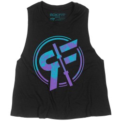 Rokfit femmes tank top Deadlift squad blanc fitness crossfit