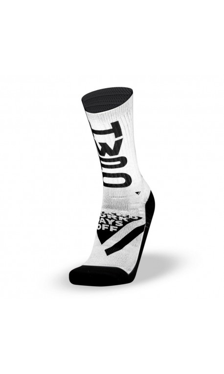 White workout socks HWPO - LITHE APPAREL