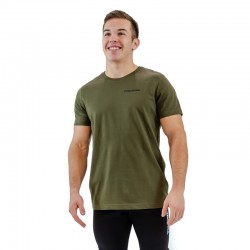 T-shirt green khaki BIO for men - THORUS