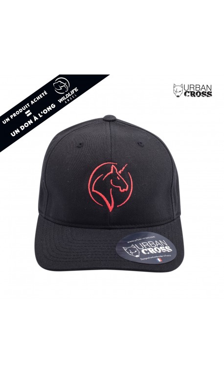 Black UNICORN pink cap | URBAN CROSS Black UNICORN pink cap | URBAN CROSS